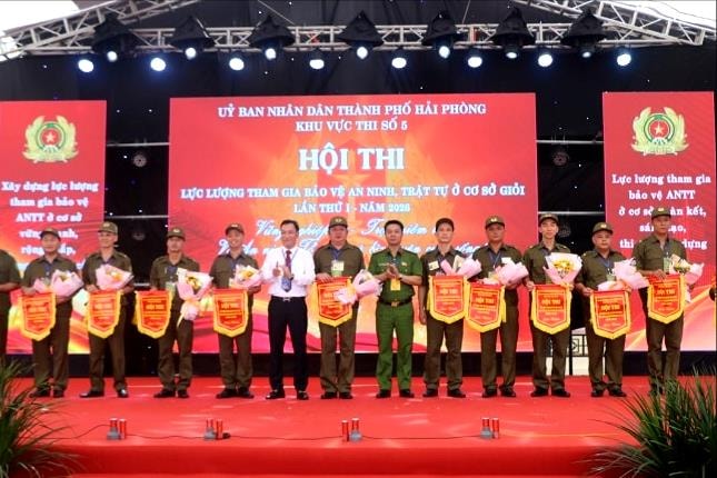 Kiến Hưng giành giải xuất sắc hội thi an ninh trật tự cơ sở giỏi khu vực số 5