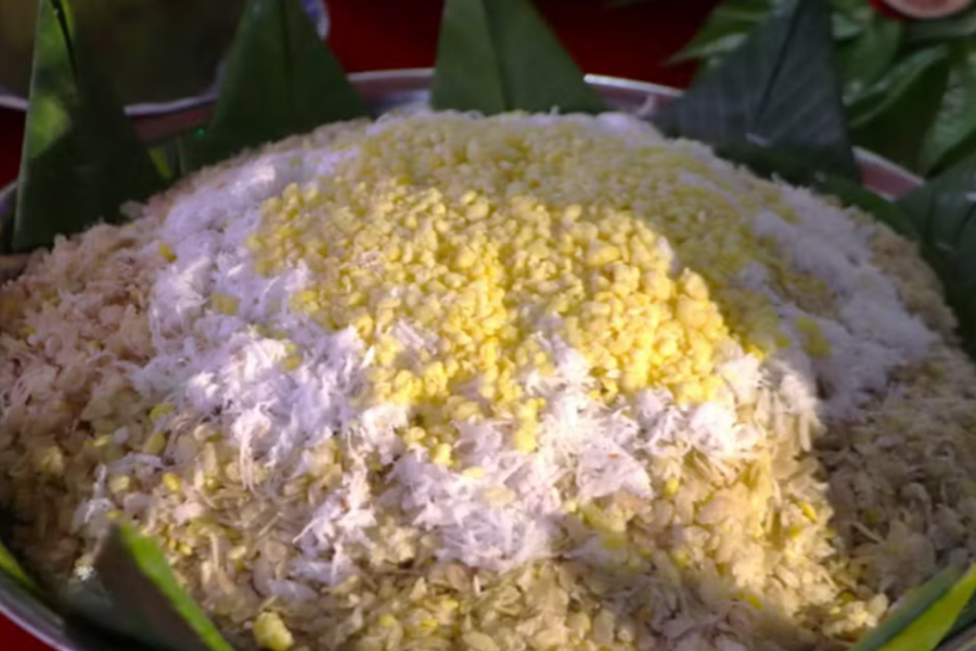 Cốm dẹp dẻo thơm giữ hồn văn hóa dân tộc Khmer