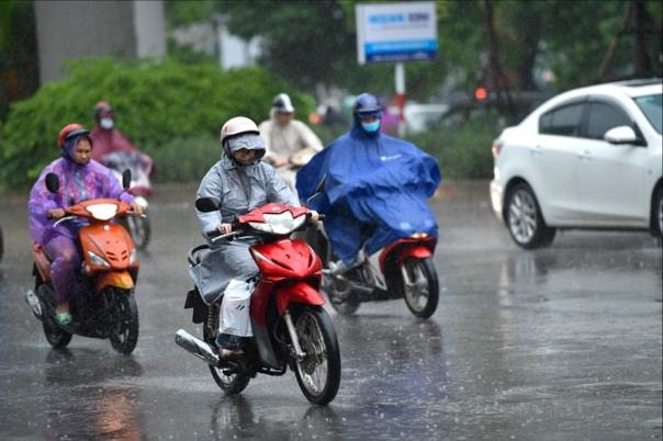 Bắc Bộ có mưa rất to, nhiều nơi có lượng mưa trên 100 mm