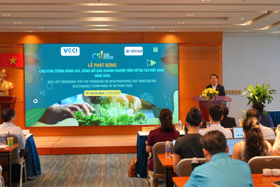 Phát động Chương trình đánh giá, công bố doanh nghiệp bền vững năm 2026