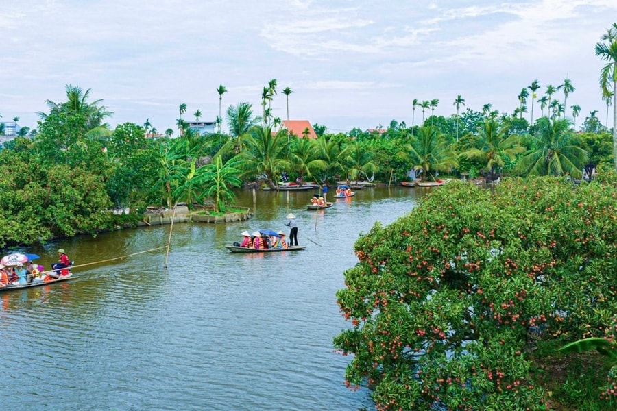 Thanh Ha commune develops ecotourism