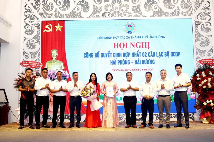 Hợp nhất, kiện toàn Câu lạc bộ OCOP Hải Phòng