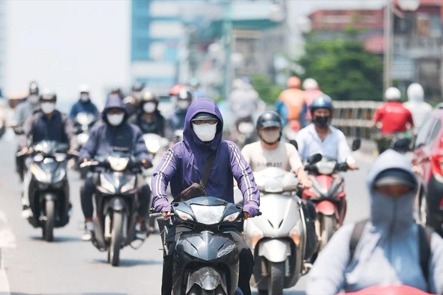 Hải Phòng tiếp tục nắng nóng gay gắt, có nơi tới 39 độ C