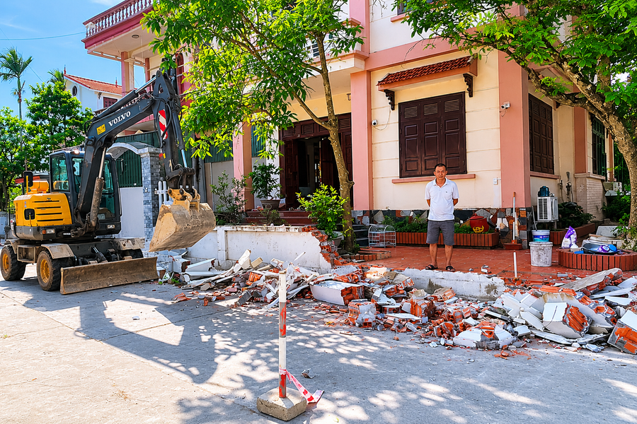 48 hộ đồng thuận hiến đất mở rộng đường Lý Thái Tông kéo dài