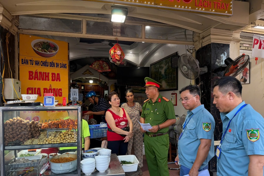 Bắt đầu xử lý vi phạm trật tự đô thị trên các tuyến phố Cầu Đất, Lạch Tray