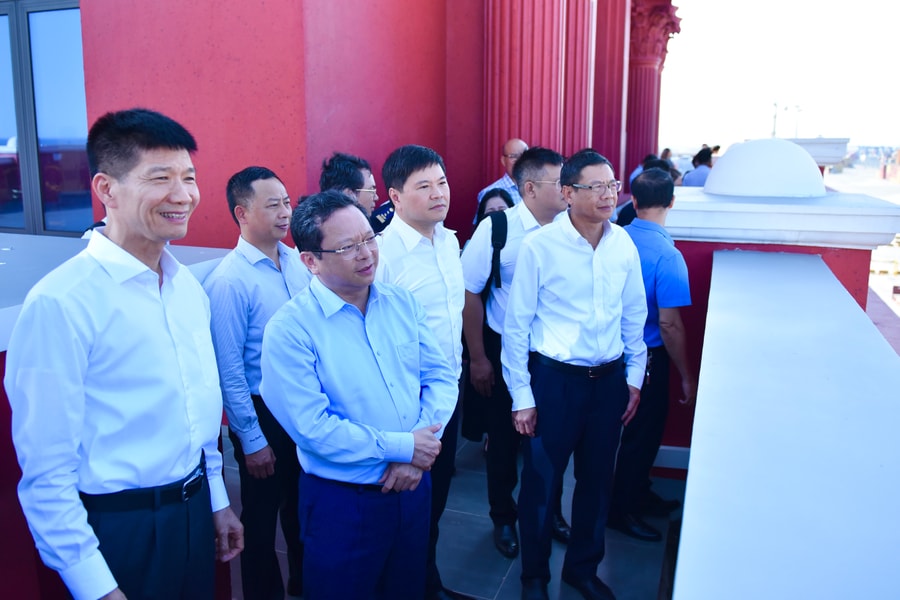 Field survey on growth model transformation at Hateco Hai Phong Port