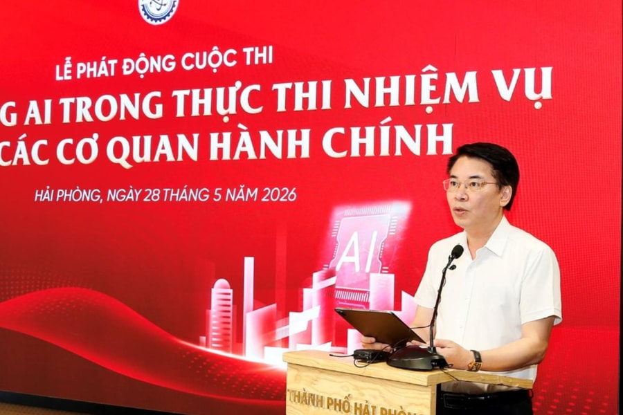 Phát động cuộc thi 'Ứng dụng AI trong thực thi nhiệm vụ của các cơ quan hành chính'
