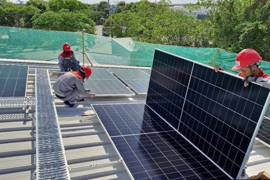 Xu hướng sống xanh từ điện mặt trời áp mái