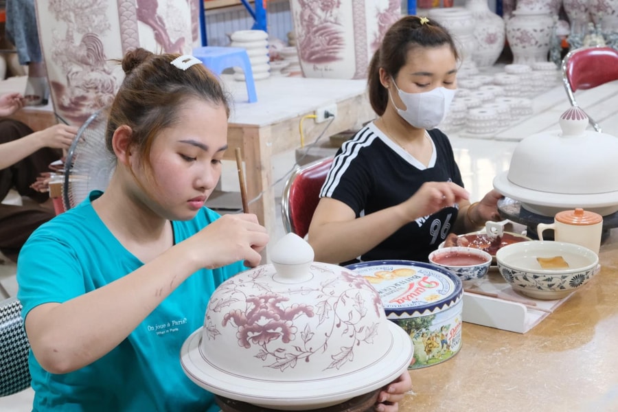Gìn giữ dòng gốm cổ tinh hoa Chu Đậu