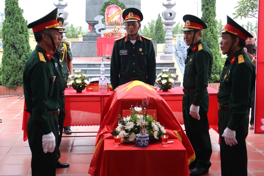 Xã Hà Nam đón liệt sĩ Nguyễn Văn Toàn về quê hương