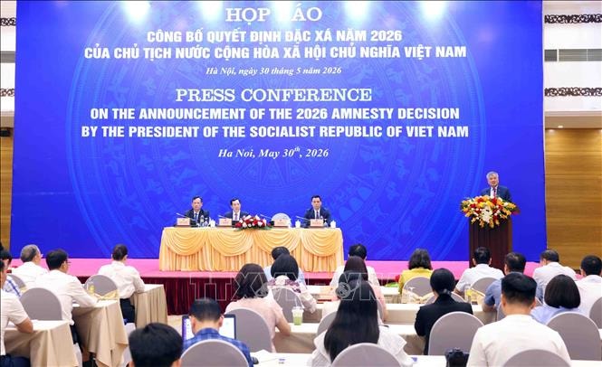Công bố Quyết định đặc xá với 9.950 phạm nhân đang chấp hành án phạt tù