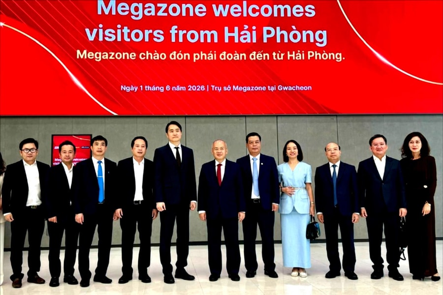 Đoàn công tác thành phố Hải Phòng xúc tiến đầu tư với các doanh nghiệp Hàn Quốc