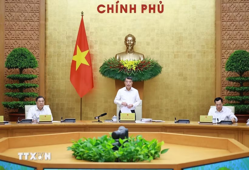 Thủ tướng Lê Minh Hưng chủ trì phiên họp Chính phủ thường kỳ tháng 5