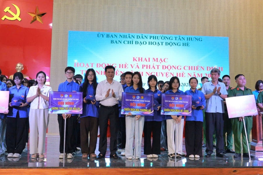 Phường Tân Hưng tổ chức nhiều hoạt động hè