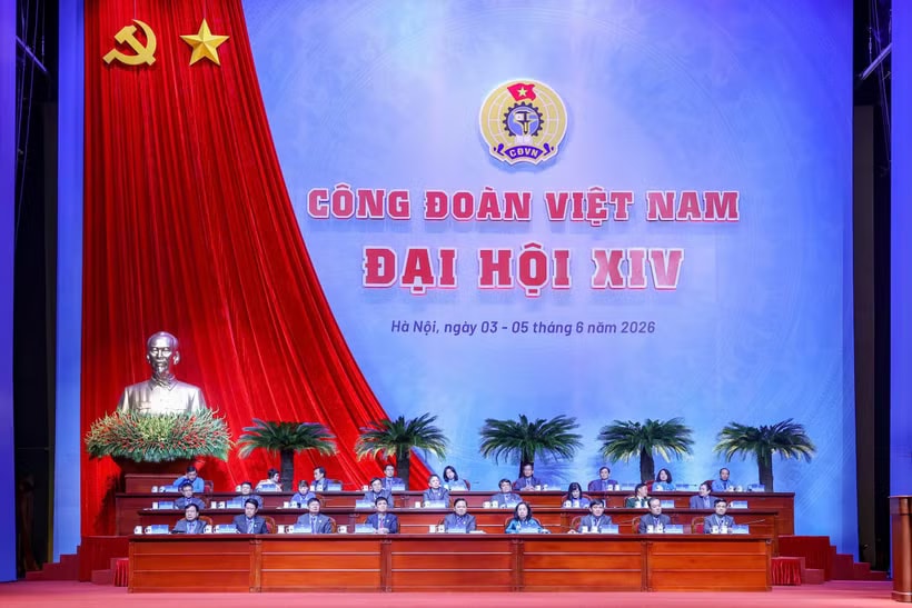 Hôm nay 4/6, Đại hội XIV Công đoàn Việt Nam khai mạc phiên trọng thể và bầu Ban Chấp hành mới