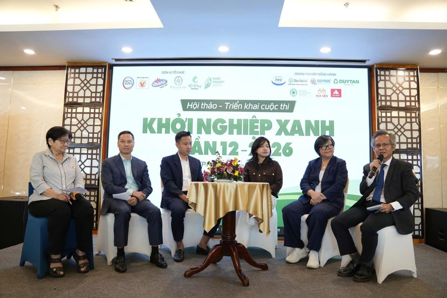 Chính thức phát động cuộc thi Khởi nghiệp Xanh lần thứ 12