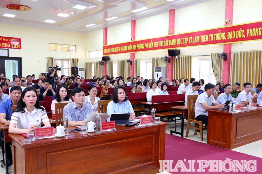 Phường Phù Liễn ứng dụng công nghệ trong công tác đánh giá, xếp loại cán bộ