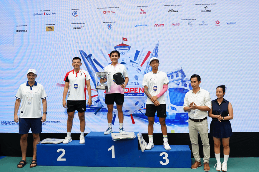 Pickleball Việt Nam thắng lớn tại giải đấu trên sân nhà