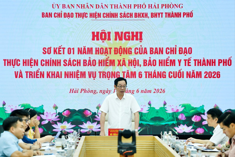 Năm 2026, toàn thành phố phấn đấu tỷ lệ bao phủ bảo hiểm y tế đạt từ 95,5% số dân trở lên