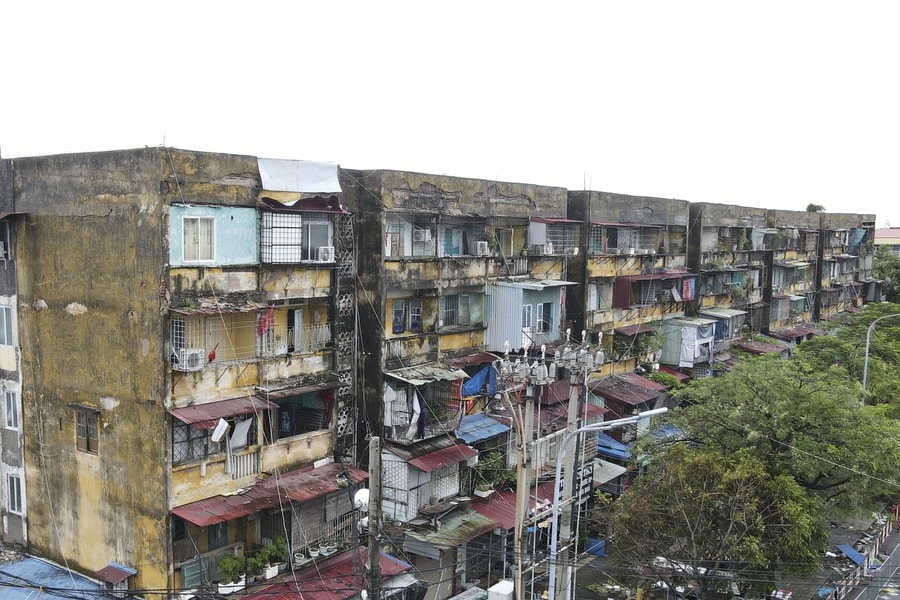 Hải Phòng lấy ý kiến về chế độ hỗ trợ người dân di dời khỏi chung cư nguy hiểm