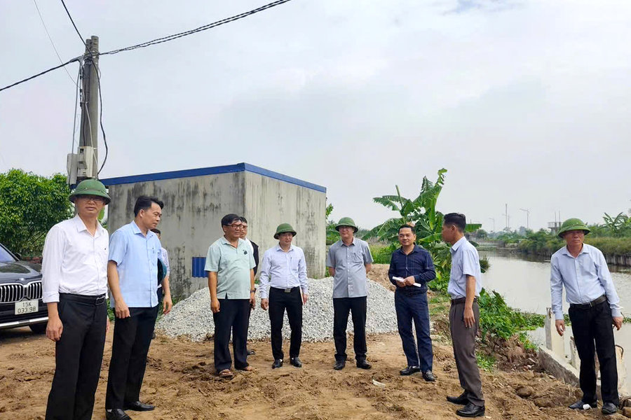 Xã Hùng Thắng giải ngân vốn đầu tư công vượt tiến độ đề ra
