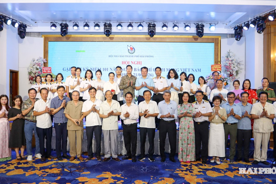 Hội Nhà báo Hải Phòng gặp mặt hội viên nhân kỷ niệm Ngày Báo chí Cách mạng Việt Nam