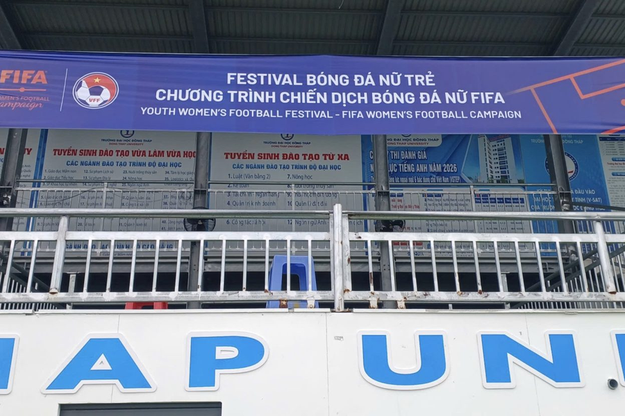 Festival bóng đá nữ trẻ năm 2026 sẽ được tổ chức tại Đồng Tháp và Vĩnh Long