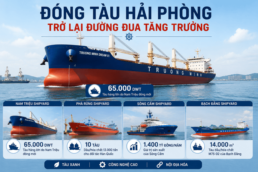 Hai Phong shipbuilding poised for a return to growth