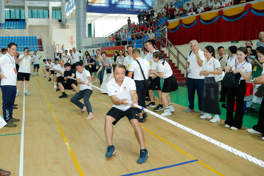 Giao lưu thể thao trong khuôn khổ hội nghị tư pháp các tỉnh có chung đường biên giới Việt Nam - Lào tại Hải Phòng