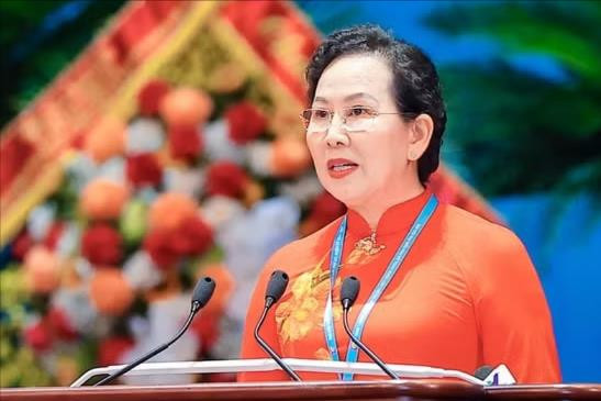 Bà Lê Thị Thủy tái đắc cử Chủ tịch Hội Liên hiệp Phụ nữ Việt Nam