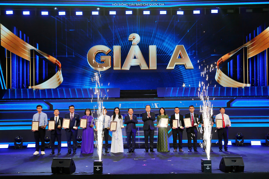 123 outstanding works honored at the 20th National Press Awards in Hai Phong