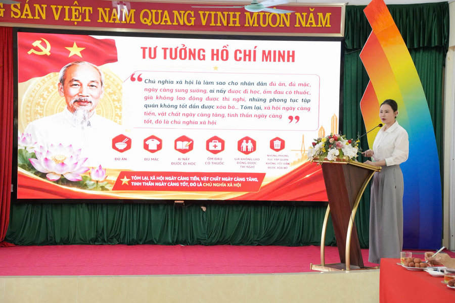 Trường Mầm non Hải Tân triển khai mô hình trường học xã hội chủ nghĩa