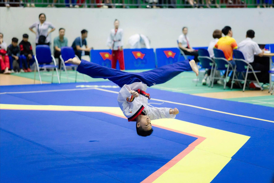 Hải Phòng đoạt 3 huy chương vàng Giải vô địch Taekwondo các câu lạc bộ quốc gia năm 2026