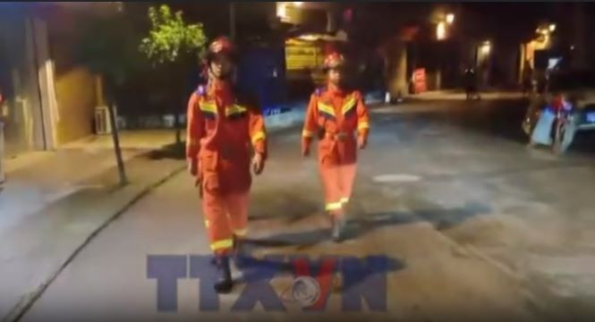 Động đất 5,5 độ ở Trung Quốc khiến 13 người bị thương