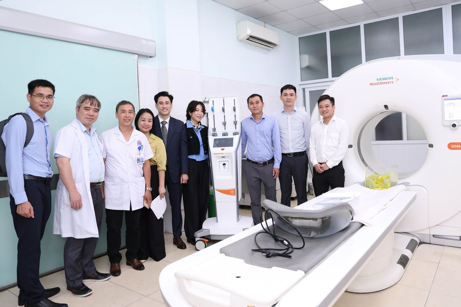 Bệnh viện Hữu nghị Việt - Tiệp tiếp nhận hệ thống chẩn đoán hình ảnh hiện đại