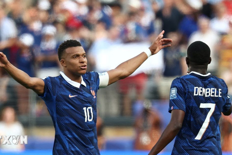 Mbappe lập cú đúp giúp Pháp thắng đậm Thụy Điển tại World Cup 2026