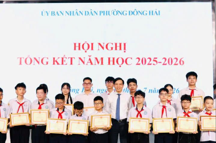 Đông Hải giành nhiều thành tích nổi bật về giáo dục