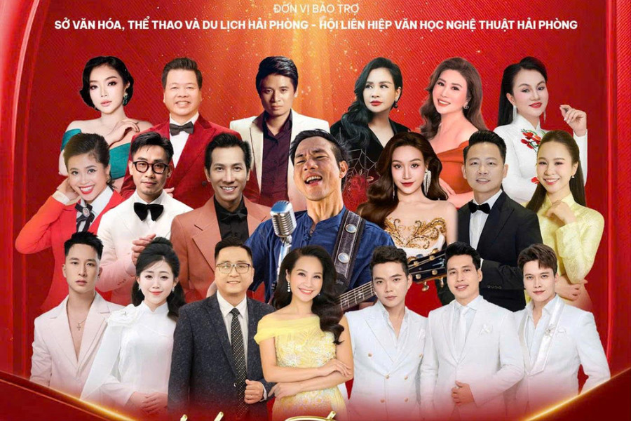 Đêm nhạc 'Hải Phòng quê hương tôi' diễn ra vào tối 11/7
