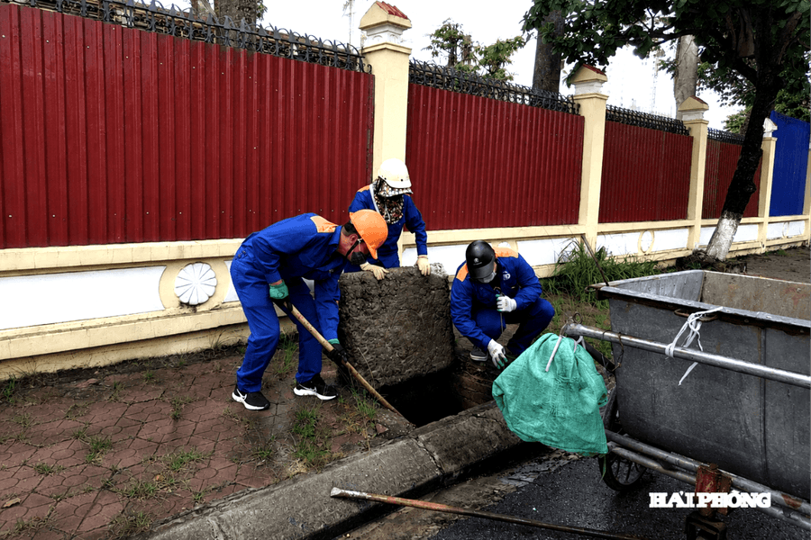 Hải Phòng kích hoạt phương án chống ngập đô thị, ứng phó bão số 1
