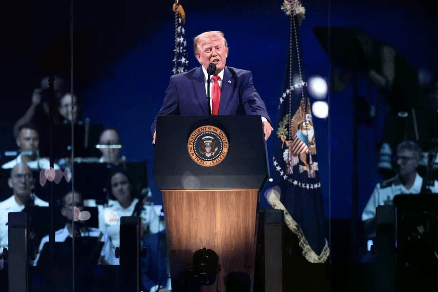 Tổng thống Mỹ Donald Trump nhấn mạnh tầm nhìn tương lai đất nước