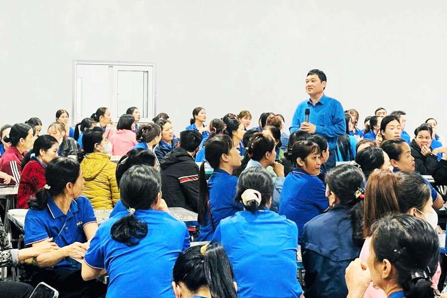 Lắng nghe từ sớm, giải quyết mâu thuẫn lao động hiệu quả