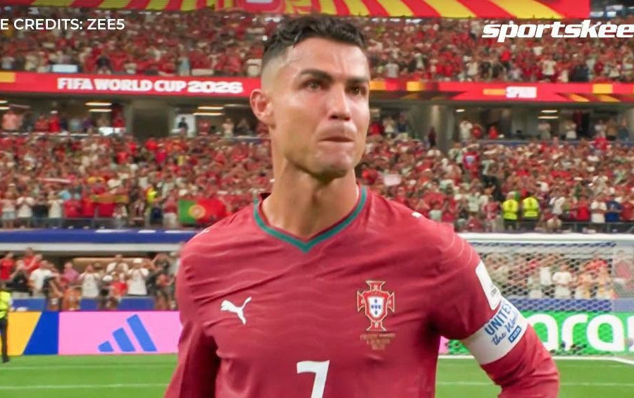 Ronaldo bật khóc khi chia tay World Cup 2026