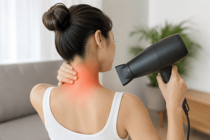 Ứng dụng máy sấy tóc trong chăm sóc sức khỏe