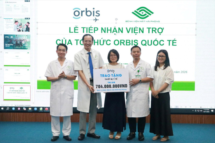 Hơn 15.000 học sinh Hải Phòng được sàng lọc thị lực từ Dự án REACH