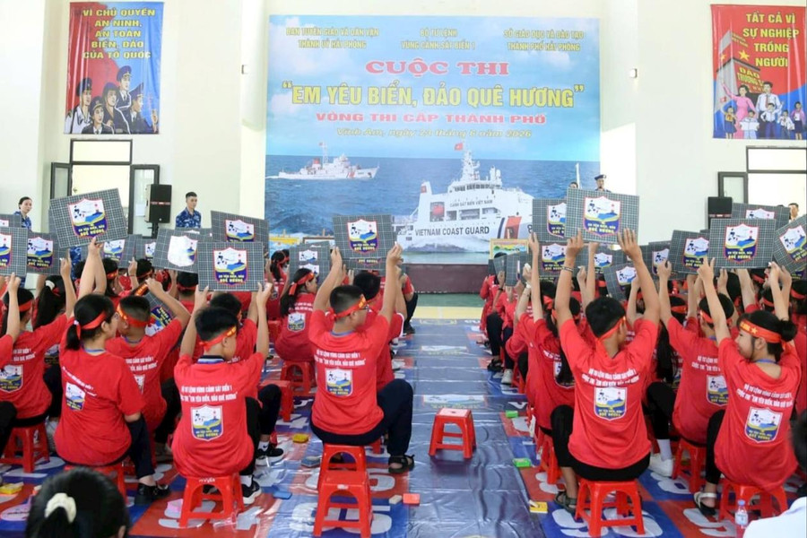 Sẵn sàng vòng chung kết khu vực 1 Cuộc thi 'Em yêu biển, đảo quê hương'