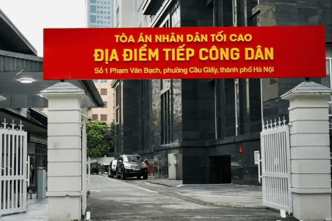 Tòa án nhân dân tối cao chuyển địa điểm tiếp công dân từ ngày 13/7