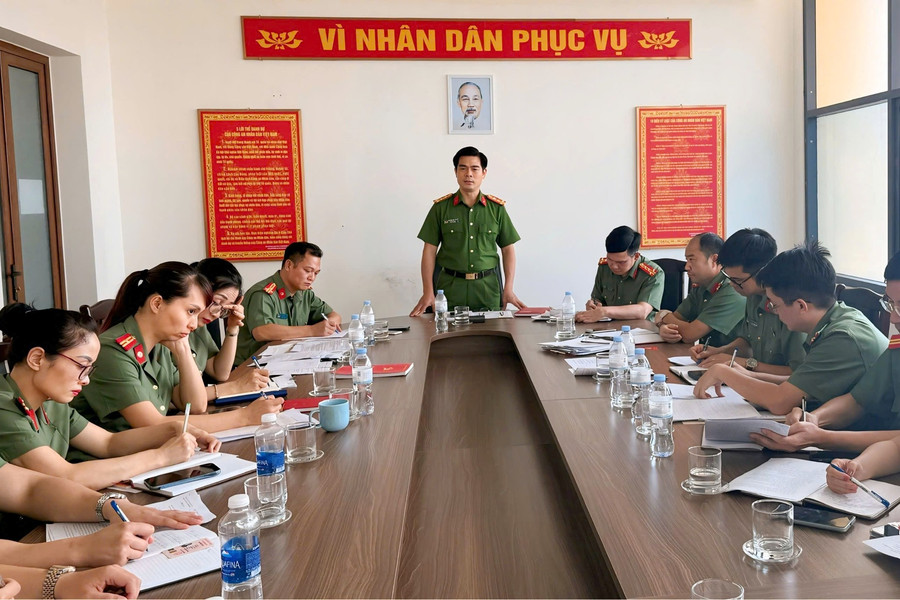 Xây dựng Đảng bộ Công an thành phố vững mạnh từ cơ sở