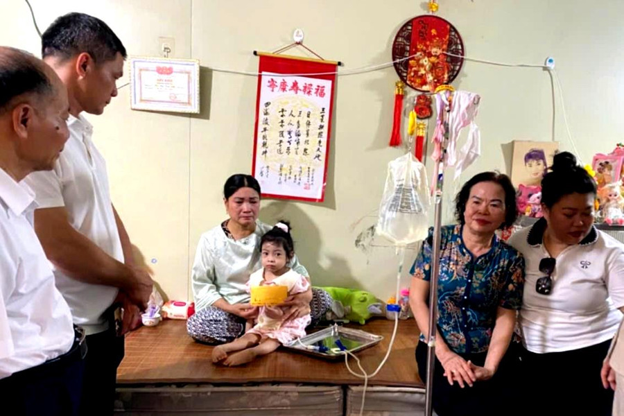 Chung tay dựng mái ấm cho gia đình bà nuôi cháu mắc bệnh hiểm nghèo