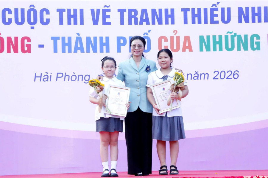 92 tác phẩm xuất sắc được vinh danh tại cuộc thi vẽ tranh thiếu nhi hè 2026