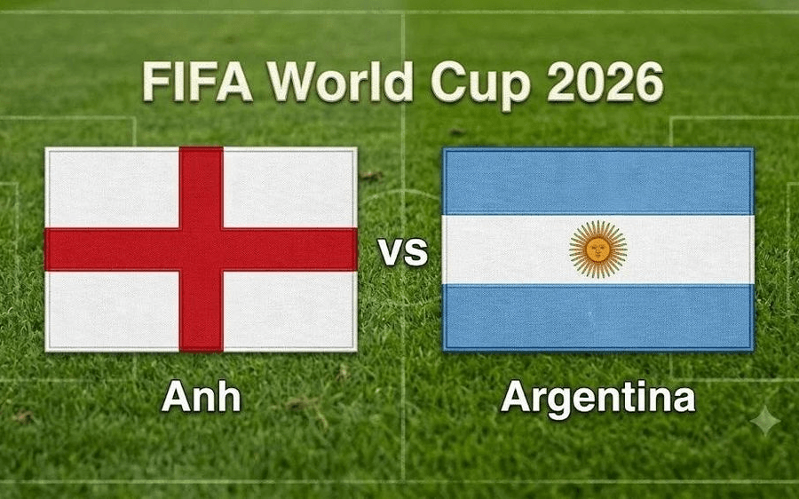 Chờ đợi màn thư hùng kinh điển Anh - Argentina